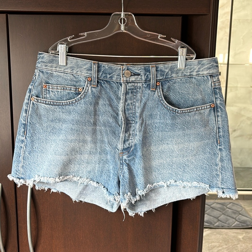 Denim Forum The Ex Boyfriend Hi-Rise Short.